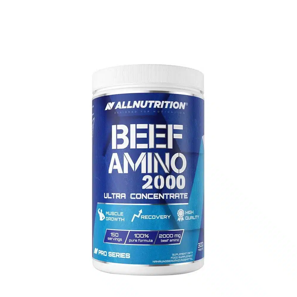 Allnutrition Beef Amino 2000 Aminosyror från nötkött, 300 tabletter
