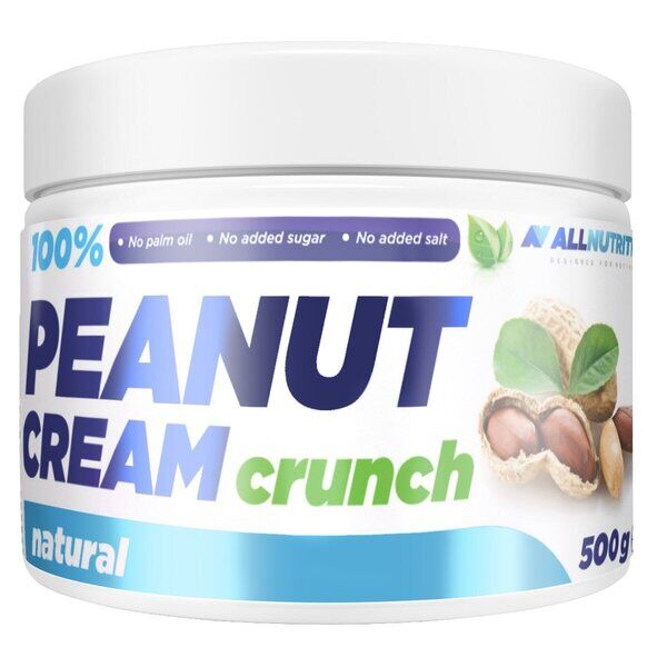 100% Jordnøddecreme, Crunch 500 g billede