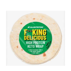 ALLNUTRITION Fitking Delicious High Protein Keto Wrap (240 g) - Viking Supplements