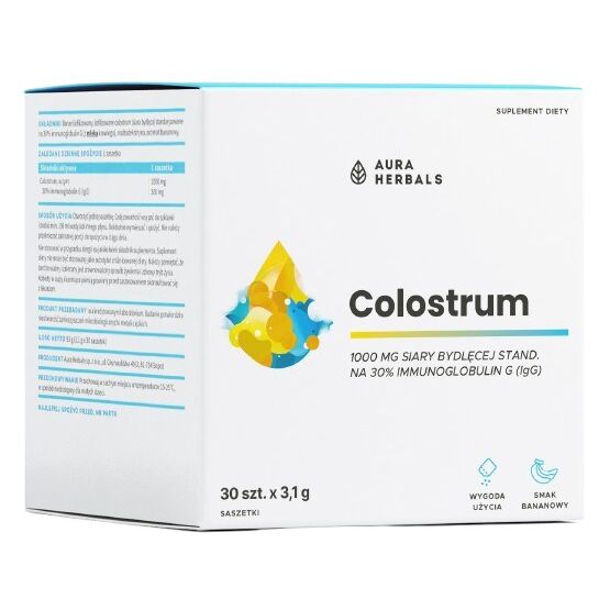 AURA HERBALS Colostrum 1000 mg
