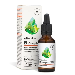 AURA HERBALS Vitamin B-komplex (30 ml / 1 fl. oz.) – Viking Supplements