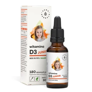 AURA HERBALS Vitamin D3 800 IE Junior (30 ml / 1 fl. oz.) – Viking Supplements