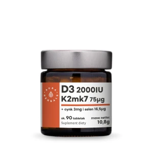 AURA HERBALS Vitamin D3 + K2 + zink + selen (90 tabletter) – Viking Supplements