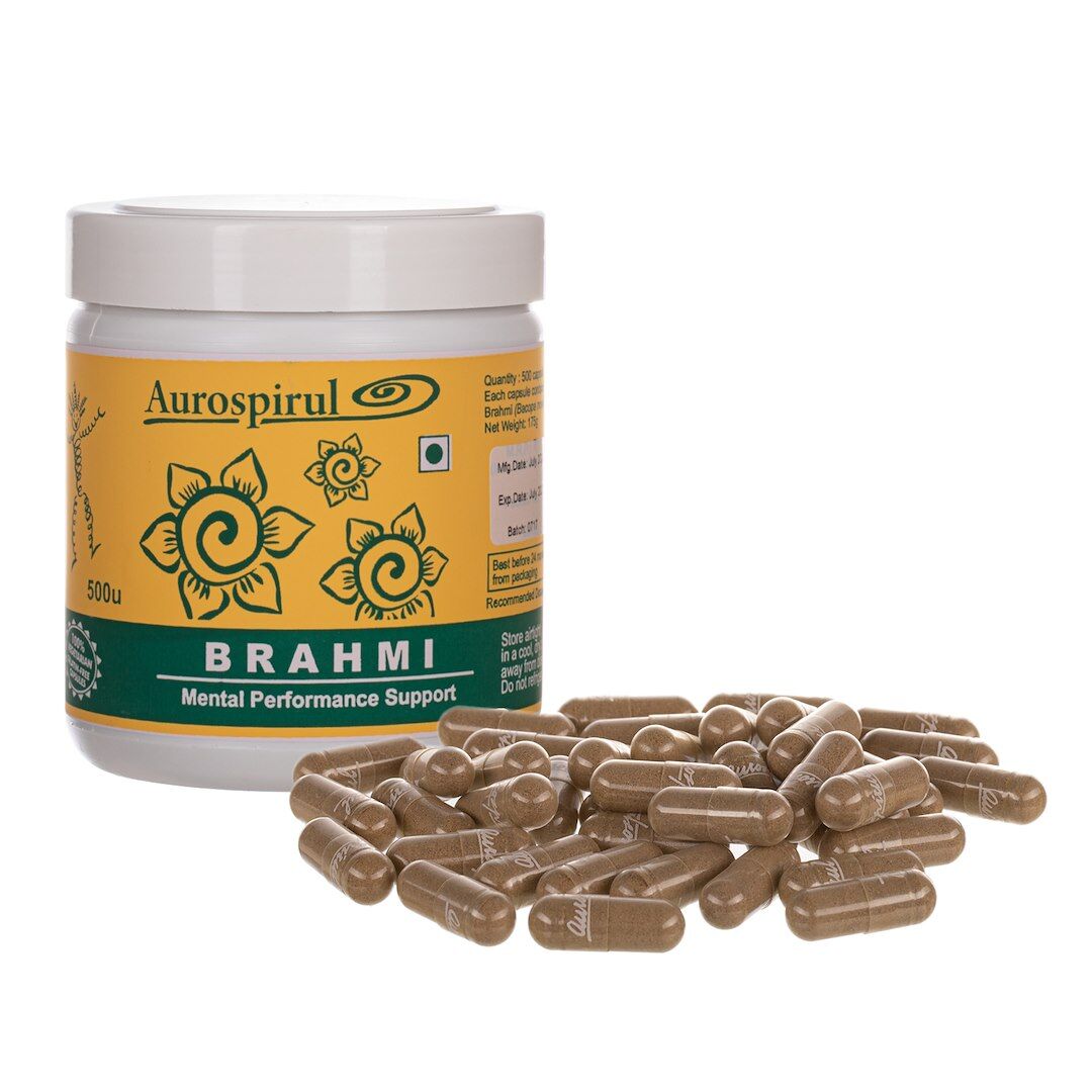 Aurospirul - Brahmi 500 kapsler