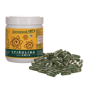 AUROSPIRUL Spirulina med amla (500 kapslar) – Viking Supplements