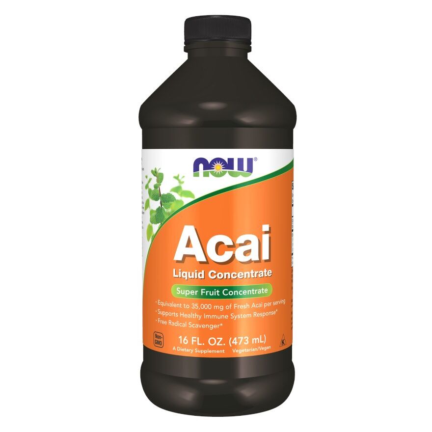 NOW Foods - Acai Liquid Concentrate - 473 ml.