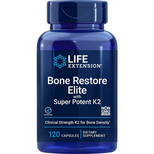 Bone Restore Elite med Super Potenet K2 – 120 kapslar – Viking Supplements