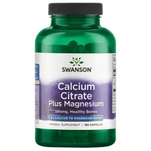 Kalciumcitrat med magnesium – 150 kapslar – Viking Supplements