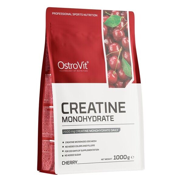 Ostrovit - Kreatin monohydrat, kirsebær + 1000 g