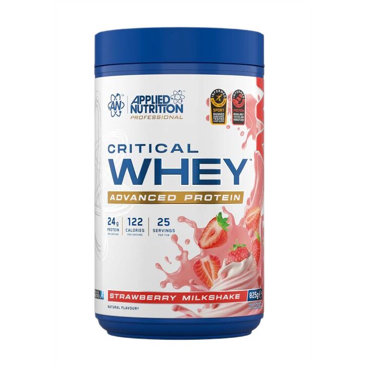 Critical Whey, Jordbær-milkshake (EAN 5056555211236) 825 g