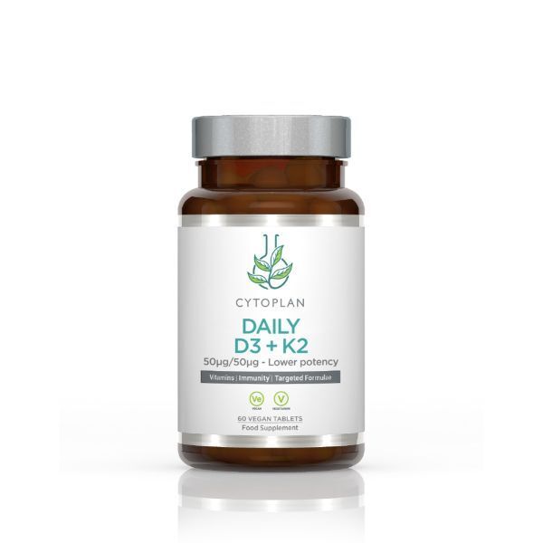 Daily D3 + K2 – 60 veganska tabletter – Viking Supplements