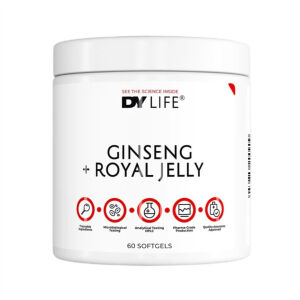 Dorian Yates – DY LIFE Ginseng + drottninggelé – 60 mjuka gelkapslar – Viking Supplements