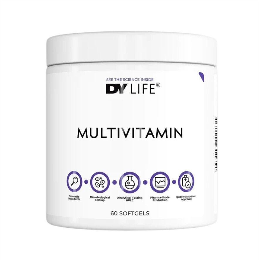Dorian Yates – DY LIFE Multivitamin – 60 mjuka gelkapslar – Viking Supplements