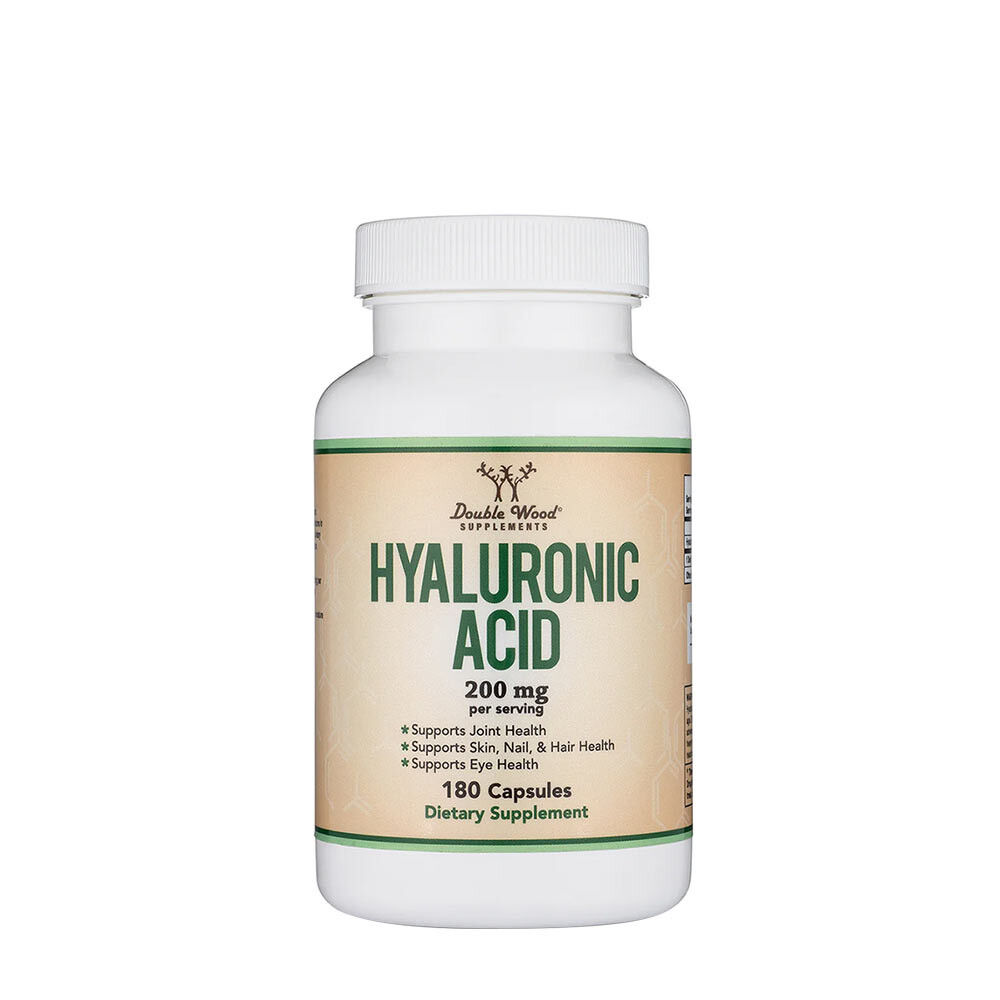 Double Wood-kosttillskott med hyaluronsyra (180 kapslar) – Viking Supplements