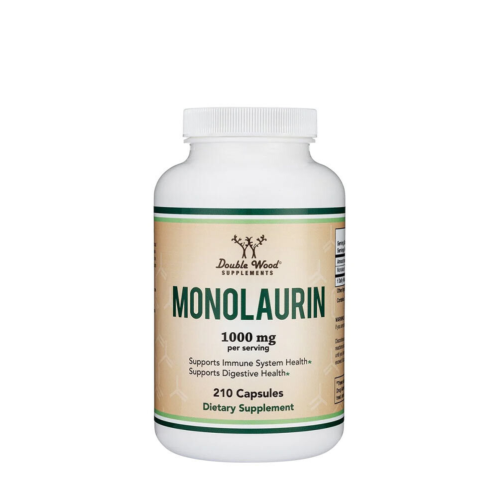 Double Wood Supplements Monolaurin (210 capsules) - Viking Supplements