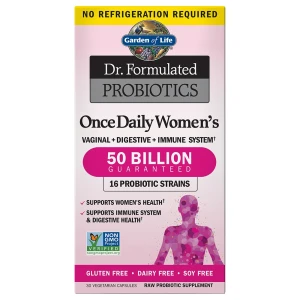 Dr. Formulated Probiotics Once Daily för kvinnor – 30 vcaps – Viking Supplements