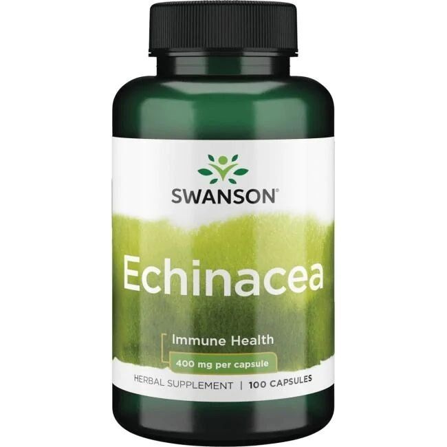Swanson - Echinacea, 400mg - 100 caps