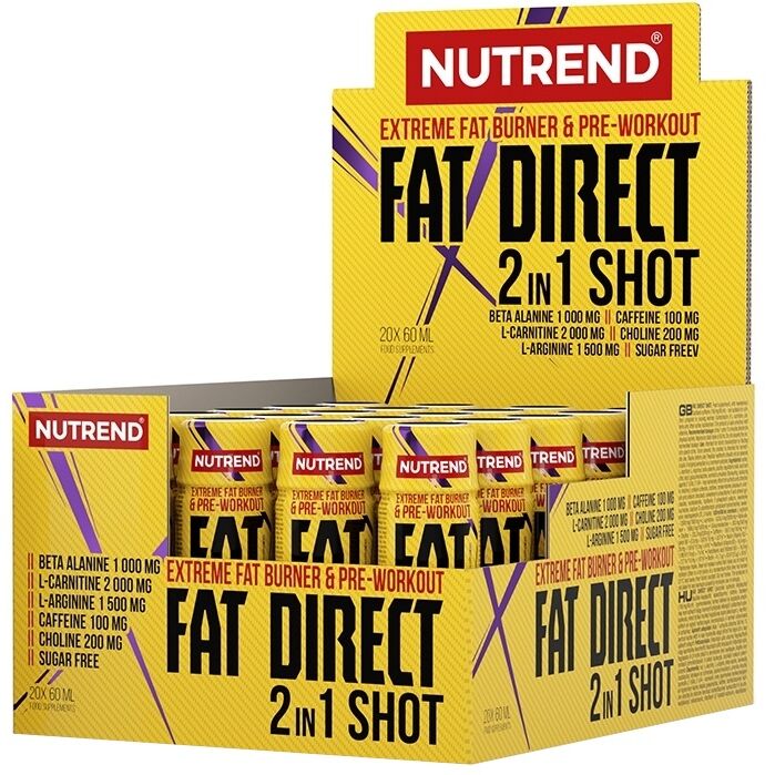 Fat Direct 2-i-1-shot – 20 x 60 ml – Viking Supplements