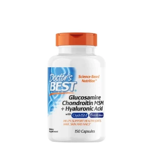 Glukosamin, kondroitin, MSM + hyaluronsyra – 150 kapslar – Viking Supplements