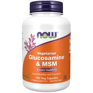 Glukosamin & MSM, vegetariskt – 120 vegetariska kapslar – Viking Supplements
