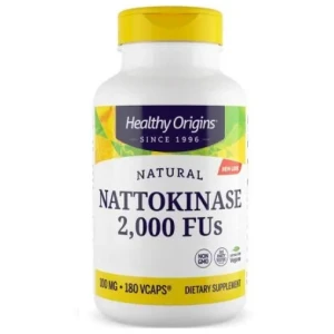 HEALTHY ORIGINS Naturligt nattokinas 2000 FU (180 kapslar) – Viking Supplements