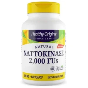 HEALTHY ORIGINS Naturligt nattokinas 2000 FU (60 kapslar) – Viking Supplements