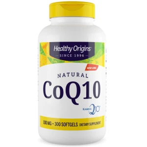 Healthy Origins CoQ10 100 mg, 300 mjuka kapslar – Viking Supplements