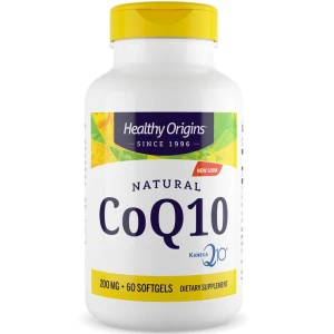 Healthy Origins CoQ10 200 mg, 60 mjuka kapslar – Viking Supplements