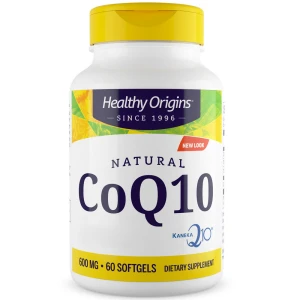 Healthy Origins CoQ10 600 mg, 60 mjuka kapslar – Viking Supplements