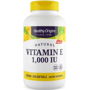 Healthy Origins E-1000 Depot 240 mjuka kapslar – Viking Supplements