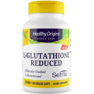 Healthy Origins L-glutation 250 mg 60 kapslar – Viking Supplements