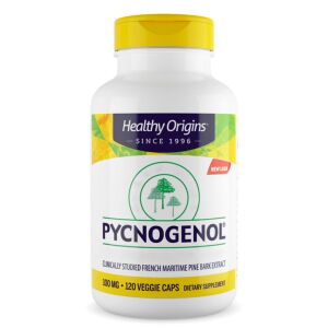 Healthy Origins Pycnogenol 100 mg, 120 vegetabiliska kapslar – Viking Supplements