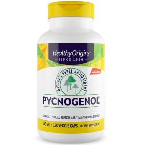 Healthy Origins Pycnogenol 150 mg, 120 kapslar – Viking Supplements