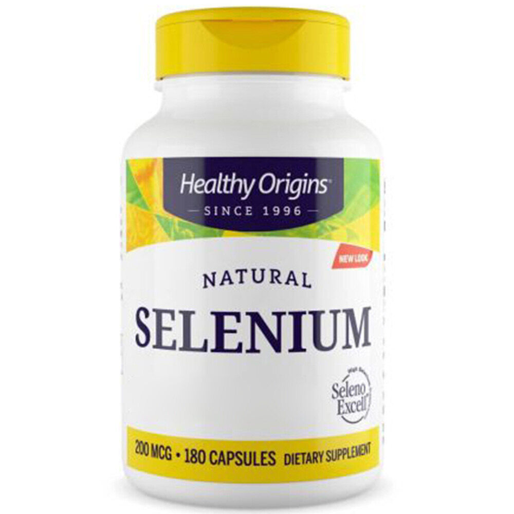 Healthy Origins Seleno Excell Selen 200 mcg 180 kapslar – Viking Supplements