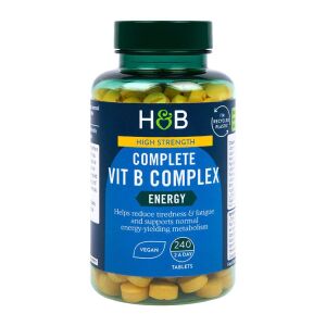 Komplett B-vitaminkomplex med hög styrka – 240 tabletter – Viking Supplements
