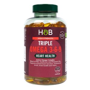 High Strength Triple Omega 3-6-9 – 120 kapslar – Viking Supplements