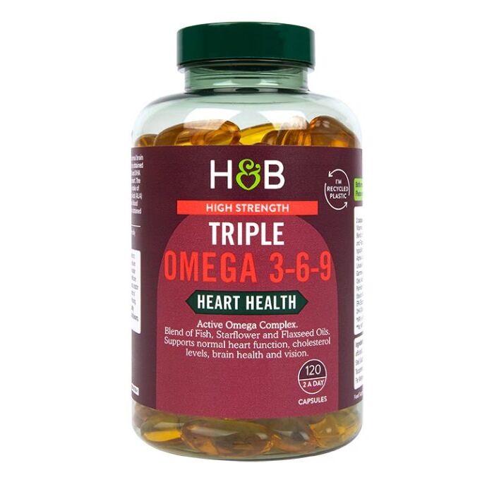 High Strength Triple Omega 3-6-9 – 120 kapslar – Viking Supplements