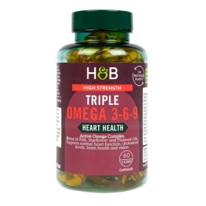 High Strength Triple Omega 3-6-9 – 60 kapslar – Viking Supplements