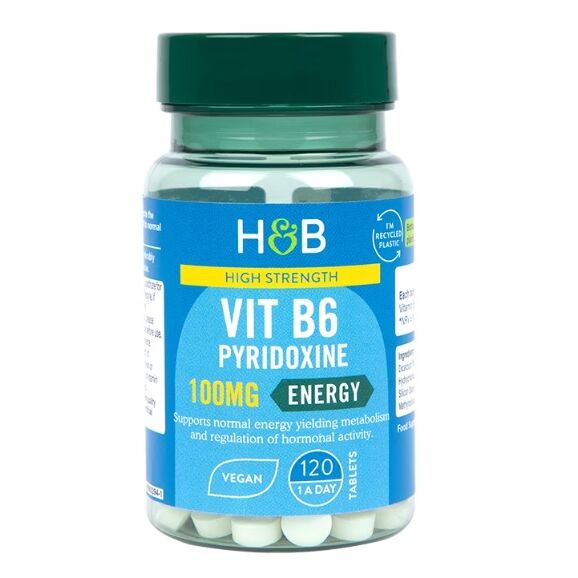 Vitamin B6 med hög styrka