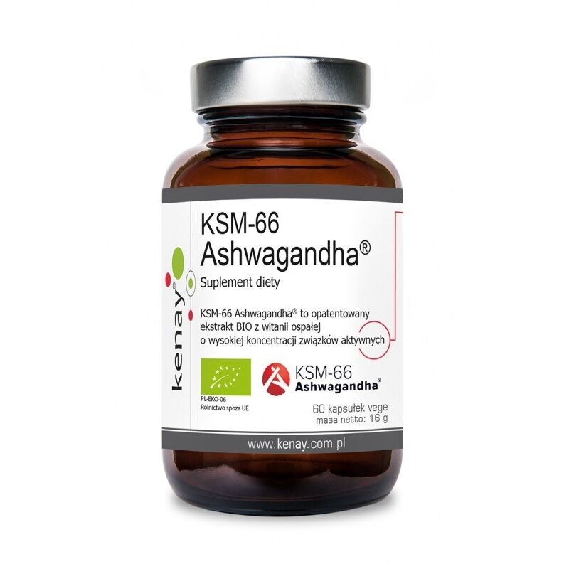 KENAY Ashwagandha KSM-66 (60 kapslar) - Viking Supplements