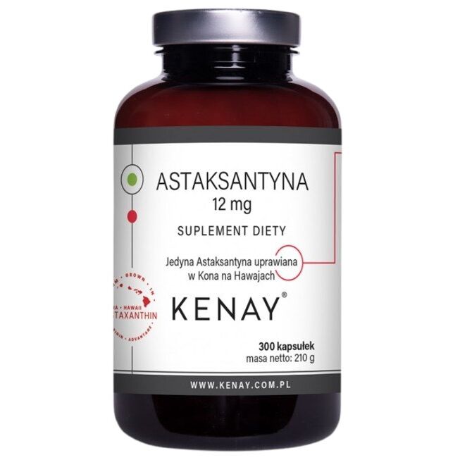 KENAY Astaxantin 12 mg (300 kapslar) - Viking Supplements