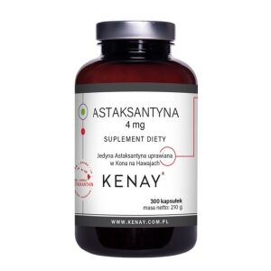 KENAY Astaxantin 4 mg (300 kapslar) - Viking Supplements
