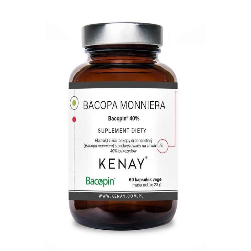 KENAY Bacopa monniera Bacopin 40% (60 kapslar) – Viking Supplements