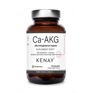 KENAY Ca-AKG kalcium-alfa-ketoglutarat (60 kapslar) – Viking Supplements