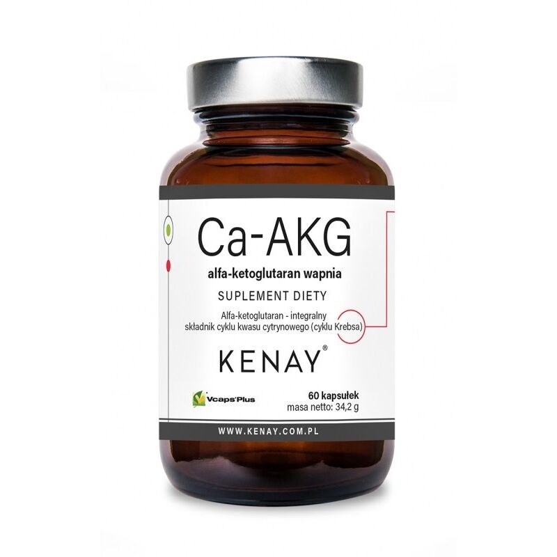 KENAY Ca-AKG kalcium-alfa-ketoglutarat (60 kapslar) – Viking Supplements