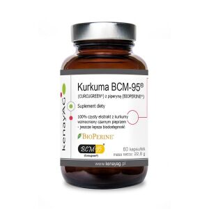 KENAY Curcumin BCM-95 med piperin (60 kapslar) – Viking Supplements