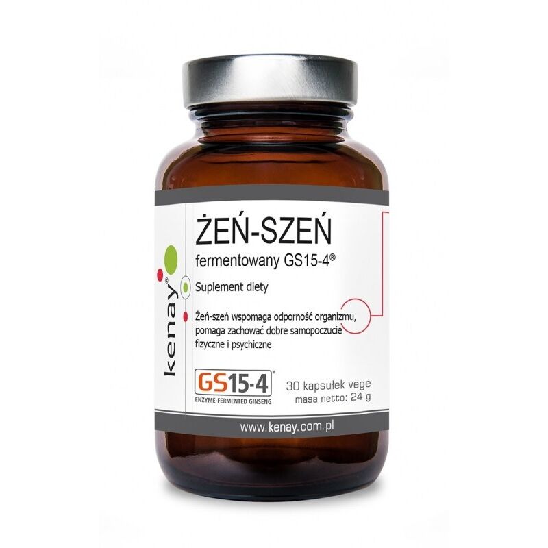 Kenay - Fermenteret Ginseng GS15-4, 30 kapsler
