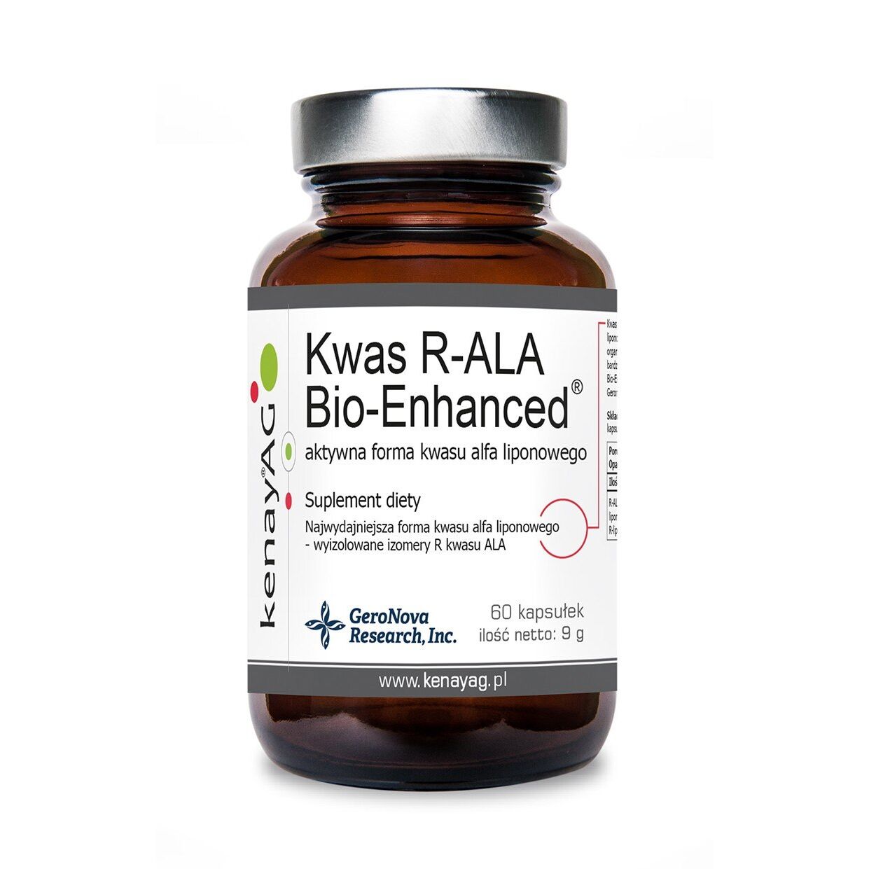 KENAY R-Lipoic Acid (R-ALA) Bio-Enhanced (60 caps) - Viking Supplements