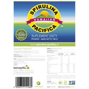 KENAY Spirulina Pacifica-pulver (180 g / 6