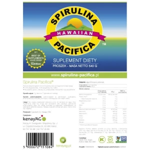 KENAY Spirulina Pacifica-pulver (540 g / 19